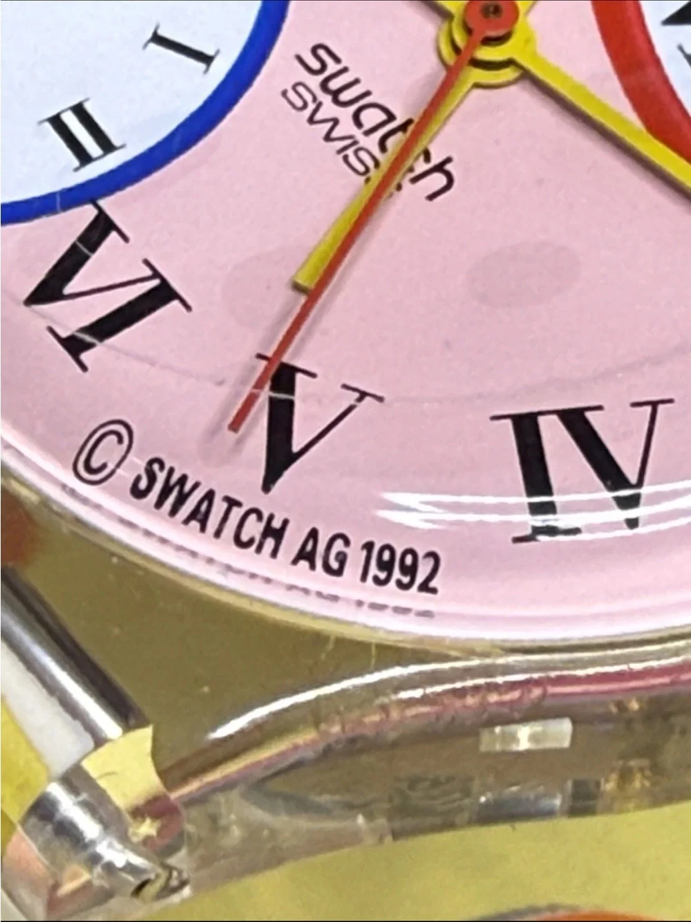 Swatch Eggs Dream GZ128 Special Collectors Edition with Charms and Metal Egg